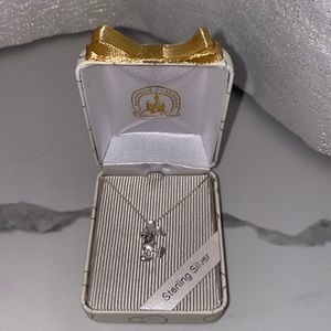 Disney Parks Sterling Silver Mickey Necklace